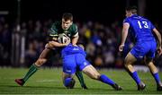 8 November 2019; Tom Farrell of Connacht is tackled by Rónan Kelleher of Leinster during the Guinness PRO14 Round 6 match between Connacht and Leinster in the Sportsground in Galway. Photo by Brendan Moran/Sportsfile