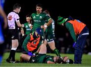 8 November 2019; Finlay Bealham of Connacht is attended to before leaving the pitch with an injury during the Guinness PRO14 Round 6 match between Connacht and Leinster in the Sportsground in Galway. Photo by Brendan Moran/Sportsfile