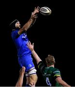 8 November 2019; Scott Fardy of Leinster in action against Cillian Gallagher of Connacht during the Guinness PRO14 Round 6 match between Connacht and Leinster at the Sportsground in Galway. Photo by Ramsey Cardy/Sportsfile