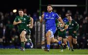 8 November 2019; James Lowe of Leinster on the way to scoring his side's sixth try during the Guinness PRO14 Round 6 match between Connacht and Leinster in the Sportsground in Galway. Photo by Brendan Moran/Sportsfile