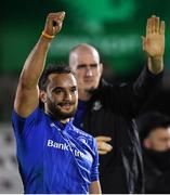 8 November 2019; James Lowe, left, and Devin Toner of Leinster following the Guinness PRO14 Round 6 match between Connacht and Leinster at the Sportsground in Galway. Photo by Ramsey Cardy/Sportsfile