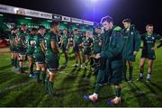 8 November 2019; Connacht players after the Guinness PRO14 Round 6 match between Connacht and Leinster in the Sportsground in Galway. Photo by Brendan Moran/Sportsfile