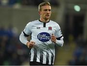8 November 2019; John Mountney of Dundalk during the Unite the Union Champions Cup first leg match between Linfield and Dundalk at the National Football Stadium at Windsor Park in Belfast. Photo by Oliver McVeigh/Sportsfile