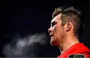 9 November 2019; Peter O’Mahony of Munster is interviewed after during the Guinness PRO14 Round 6 match between Munster and Ulster at Thomond Park in Limerick. Photo by Brendan Moran/Sportsfile