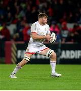 9 November 2019; Jordi Murphy of Ulster during the Guinness PRO14 Round 6 match between Munster and Ulster at Thomond Park in Limerick. Photo by John Dickson/ Sportsfile