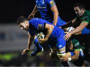 8 November 2019; Josh Murphy of Leinster is tackled by Jarrad Butler of Connacht during the Guinness PRO14 Round 6 match between Connacht and Leinster at the Sportsground in Galway. Photo by Ramsey Cardy/Sportsfile