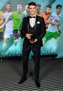 9 November 2019; PFA Ireland First Division Team of the Year member Rob Manley of Cabinteely FC during the PFA Ireland Awards 2019 at The Marker Hotel in Dublin. Photo by Seb Daly/Sportsfile