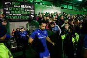 8 November 2019; James Lowe of Leinster ahead of the Guinness PRO14 Round 6 match between Connacht and Leinster at the Sportsground in Galway. Photo by Ramsey Cardy/Sportsfile