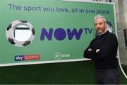 10 November 2019; Former Republic of Ireland International football player Stephen Hunt in attendance at the launch of the Sports Extra Pass on NOW TV in Dundrum Town Centre on Saturday. The Sports Extra Pass means sports fans can now watch all the action on BT Sport and Premier Sports, including UEFA Champions League, Champions Cup Rugby and Premier League 3pm kick offs, all without a contract. For more information go to www.nowtv.com/ie. Photo by Matt Browne/Sportsfile