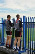 10 November 2019; Ballygunner players inspect the field prior to the AIB Munster GAA Hurling Senior Club Championship Semi-Final match between Patrickswell and Ballygunner at Walsh Park in Waterford. Photo by Seb Daly/Sportsfile