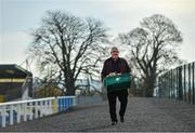 10 November 2019; Noel Kearney of Kearney Catering brings provisions to his stall ahead of the AIB Munster GAA Hurling Senior Club Championship Semi-Final match between Patrickswell and Ballygunner at Walsh Park in Waterford. Photo by Seb Daly/Sportsfile