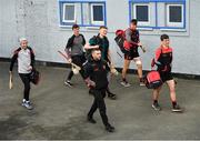 10 November 2019; Ballygunner players arrive prior to the AIB Munster GAA Hurling Senior Club Championship Semi-Final match between Patrickswell and Ballygunner at Walsh Park in Waterford. Photo by Seb Daly/Sportsfile