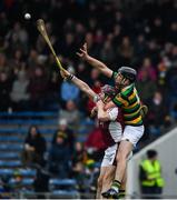 10 November 2019; David Cunningham of Glen Rovers, right, in action against Paddy Stapleton of Borris-Ileigh during the AIB Munster GAA Hurling Senior Club Championship Semi-Final match between Borris-Ileigh and Glen Rovers at Semple Stadium in Thurles, Tipperary. Photo by Ray McManus/Sportsfile