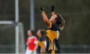 10 November 2019; Doireann O'Sullivan of Mourneabbey celebrates following the All-Ireland Ladies Senior Club Football Championship Semi-Final match between Mourneabbey and Donaghmoyne at Clyda Rovers GAA Club in Mourneabbey, Co Cork. Photo by Eóin Noonan/Sportsfile