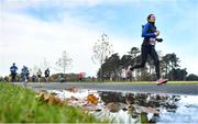 10 November 2019; Geraldine Shallow in action during the Remembrance Run 5k at Phoenix Park in Dublin. Photo by David Fitzgerald/Sportsfile