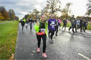 10 November 2019; Sinead Harrington in actiong during the Remembrance Run 5k at Phoenix Park in Dublin. Photo by David Fitzgerald/Sportsfile