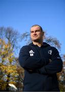 11 November 2019; Rhys Ruddock poses for a portrait at a Leinster Rugby press conference at Leinster Rugby Headquarters in UCD, Dublin. Photo by Ramsey Cardy/Sportsfile