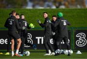 11 November 2019; Troy Parrott during a Republic of Ireland training session at the FAI National Training Centre in Abbotstown, Dublin. Photo by Stephen McCarthy/Sportsfile