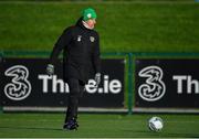 11 November 2019; Republic of Ireland manager Mick McCarthy during a Republic of Ireland training session at the FAI National Training Centre in Abbotstown, Dublin. Photo by Seb Daly/Sportsfile