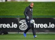 11 November 2019; David McGoldrick during a Republic of Ireland training session at the FAI National Training Centre in Abbotstown, Dublin. Photo by Seb Daly/Sportsfile