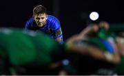 8 November 2019; Ross Byrne of Leinster during the Guinness PRO14 Round 6 match between Connacht and Leinster in the Sportsground in Galway. Photo by Brendan Moran/Sportsfile