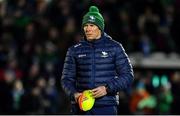 8 November 2019; Connacht head coach Andy Friend prior to the Guinness PRO14 Round 6 match between Connacht and Leinster in the Sportsground in Galway. Photo by Brendan Moran/Sportsfile