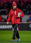 9 November 2019; Munster head coach Johann van Graan prior to the Guinness PRO14 Round 6 match between Munster and Ulster at Thomond Park in Limerick. Photo by Brendan Moran/Sportsfile