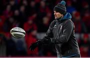 9 November 2019; Ulster defence coach Jared Payne prior to the Guinness PRO14 Round 6 match between Munster and Ulster at Thomond Park in Limerick. Photo by Brendan Moran/Sportsfile