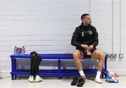 12 November 2019; Conor Hourihane during a Republic of Ireland training session at the FAI National Training Centre in Abbotstown, Dublin. Photo by Stephen McCarthy/Sportsfile