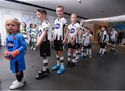 3 November 2019; Dundalk mascots during the extra.ie FAI Cup Final between Dundalk and Shamrock Rovers at the Aviva Stadium in Dublin. Photo by Stephen McCarthy/Sportsfile