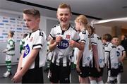 3 November 2019; Dundalk mascots during the extra.ie FAI Cup Final between Dundalk and Shamrock Rovers at the Aviva Stadium in Dublin. Photo by Stephen McCarthy/Sportsfile