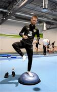 12 November 2019; Jack Byrne during a gym session prior to a Republic of Ireland training session at the FAI National Training Centre in Abbotstown, Dublin. Photo by Stephen McCarthy/Sportsfile