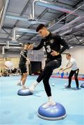 12 November 2019; Callum O'Dowda during a gym session prior to a Republic of Ireland training session at the FAI National Training Centre in Abbotstown, Dublin. Photo by Stephen McCarthy/Sportsfile