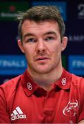 12 November 2019; Peter O'Mahony during a Munster Rugby press conference at University of Limerick in Limerick. Photo by Brendan Moran/Sportsfile