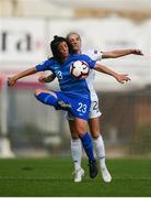 12 November 2019; Christina Kokoviadou of Greece in action against Julie Russell of Republic of Ireland during the UEFA Women's 2021 European Championships Qualifier - Group I match between Greece and Republic of Ireland at Nea Smyrni Stadium in Athens, Greece. Photo by Harry Murphy/Sportsfile