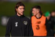12 November 2019; Jeff Hendrick during a Republic of Ireland training session at the FAI National Training Centre in Abbotstown, Dublin. Photo by Stephen McCarthy/Sportsfile