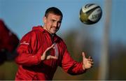 12 November 2019; Tommy O'Donnell during a Munster Rugby squad training session at University of Limerick in Limerick. Photo by Brendan Moran/Sportsfile