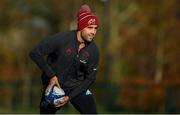 12 November 2019; Conor Murray during a Munster Rugby squad training session at University of Limerick in Limerick. Photo by Brendan Moran/Sportsfile