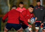 12 November 2019; Conor Oliver during a Munster Rugby squad training session at University of Limerick in Limerick. Photo by Brendan Moran/Sportsfile