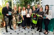12 November 2019; The Wow Cycling Captains from Limerick are presented with their award by Mary O'Connor, CEO of the Federation of Irish Sport, second from left, and Richard Gernon, Regional Manager EBS, third from right, during the Volunteers in Sport Awards presented by Federation of Irish Sport with EBS at Farmleigh House in Phoenix Park, Dublin. Photo by Sam Barnes/Sportsfile
