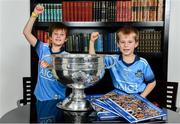 12 November 2019; In attendance at the Launch of A Season of Sundays 2019 at Croke Park in Dublin, are Joe McNamara, aged 9, and Patrick McNamara, aged 7, from Harold's Cross, Dublin. Photo by Sam Barnes/Sportsfile