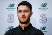 13 November 2019; Kieran O'Hara during a Republic of Ireland press conference at the FAI National Training Centre in Abbotstown, Dublin. Photo by Stephen McCarthy/Sportsfile