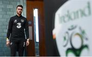 13 November 2019; Kieran O'Hara during a Republic of Ireland press conference at the FAI National Training Centre in Abbotstown, Dublin. Photo by Stephen McCarthy/Sportsfile