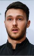 13 November 2019; Kieran O'Hara during a Republic of Ireland press conference at the FAI National Training Centre in Abbotstown, Dublin. Photo by Stephen McCarthy/Sportsfile