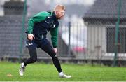 13 November 2019; Darragh Leader during a Connacht Rugby squad training session at The Sportsground in Galway. Photo by Brendan Moran/Sportsfile