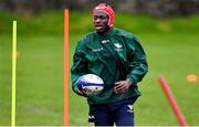 13 November 2019; Niyi Adeolokun during a Connacht Rugby squad training session at The Sportsground in Galway. Photo by Brendan Moran/Sportsfile