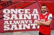 13 November 2019; Robbie Benson poses for a portrait at Richmond Park in Dublin after signing for St Patrick's Athletic. Photo by Matt Browne/Sportsfile