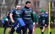 13 November 2019; Denis Buckley during a Connacht Rugby squad training session at The Sportsground in Galway. Photo by Brendan Moran/Sportsfile