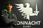 13 November 2019; Ultan Dillane poses for a portrait after a Connacht Rugby press conference at The Sportsground in Galway. Photo by Brendan Moran/Sportsfile