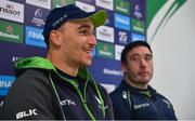 13 November 2019; Ultan Dillane, left, and Denis Buckley during a Connacht Rugby press conference at The Sportsground in Galway. Photo by Brendan Moran/Sportsfile